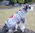 Grey Argyle Knit Pet Sweaters for Small Dogs, Grey Small (S) Size