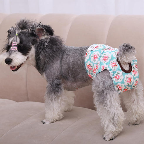 3 Pack CuteBone Dog Diapers Female Washable Small Medium Large Reusable Doggie Diapers Puppy Period Pants for Doggy