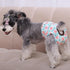CuteBone Female Dog Diapers, Washable Small Medium Large 3 Pack Reusable Doggie Diapers for Puppy Period Pants