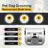 Black Detachable Steel Pet Dog Clipper Blades, Size-5FC, Compatible with Andis Cut Length 1/4"(6.3mm),22th Ceramic Moving Blade