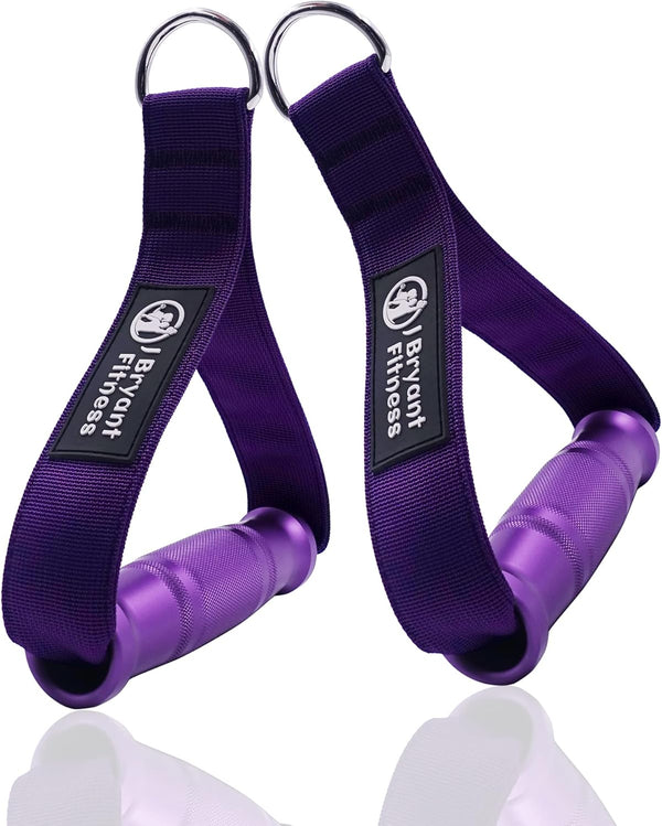 J Bryant Fitness Metal Gym Handles for Cable Machine Attachment, Heavy Duty Aluminum Alloy Handle Grips for Resistance