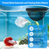 Obfuscate Hammock Floating Betta Hide Shrimp Cave, Multi Functional Betta Fish and Feeding Rings, Provide Safe Resting