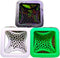 Bingche 2pcs Aquarium Floating Cave Fish Shrimp Hideout Shelter 3-in-1 Hammock Feeding Ring