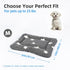 Mora Pets Dog Crate Pad, Dog Bed Mat for Small Medium Dogs, Washable Pet Kennel Pad for 24 inch Cage, Ultra Soft Flat