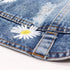 Vintage Denim Dog Jacket with Daisy Embroidery for Chihuahua, Yorkie Small Breeds - Stylish Pet Coat, All-Season
