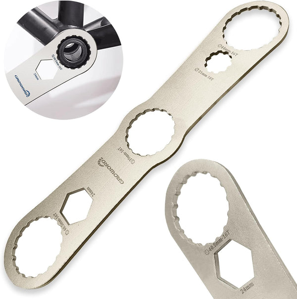 Multi-function Bottom Bracket Wrench, Suitable for BB Wrench in 39 40.5 44mm Outer Diameter, 16 Notch