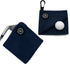 Small Magnetic Golf Towel, Microfiber Waffle Design with Clip, Industrial Strength Magnet for Golf Bags and Carts