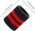 WILLBOND 6 Pieces Wrist Striped Sweatbands, Sports Wristbands for Football, Basketball, Running Athletic Sports