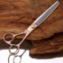 Fenice Peak Professional Thinning Scissors for Dog Cat, 7/7.5'', 440C Stainless Steel, 50/56 Teeth
