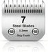 7 Skip Tooth Detachable Pet Dog Grooming Steel Blades,Compatible with Andis,Oster A5,Wahl