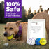 Dog Balls Upgraded Durable Tennis Ball, 5.3''Dog Toys Tennis Balls for Aggressive Chewers, More Biting-Proof Atom Teething Balls Dog Chew Toys for Large Medium Small Dog and Puppies, 3 Pack