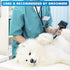 Dual Flex Slicker Brush - Gentle Grooming Tool for Sensitive Dogs & Cats, Ideal for Long Hair, Removes Undercoat and