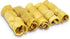 Water Buffalo Cheek Roll Long Lasting Dog Chews (5 Pack) - Rawhide Free Stick Bones for Aggressive Chewers