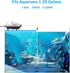 AquaMiracle Fish Tank Air Pump, All-in-One Bubbler Aerator for 1-80 Gallon Aquariums, Quiet Operation