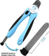 Cat Nail Clippers Set, Professional Grooming Tools for Cats' Nails, Safety Guard, Free Nail File, Razor Sharp Blades