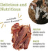 100% 3.5 oz 2 Pack Farm Hounds - Premium Natural Pork Jerky for Dogs - Made from Humanely Raised Pork - Break-to-Size