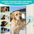 Yoiilifee 1000 IP65 60 Dog Door Bell for Potty Training, Smart Wireless Doggie Doorbell to Go Outside, Feet Long Range