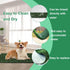 ELLOTY 23"x 18" (3320.6 Inch(Pack 2)) Dog Grass Pee Pad for Training, Reusable Washable Replacement Artificial Grass