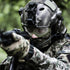 Qavctw Tactical Goggles, Airsoft Safety Glasses with Clear Lens for Shooting Hunting Paintball