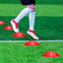 Pro Speed & Agility Training Set with 12 Rung 20ft Adjustable Agility Ladder, 12 Disc Cones, and Resistance Parachute