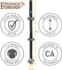 Housetraining Communication Friends Forever Dog Doorbell for Bathroom Potty Training, Adjustable Nylon Strap Length