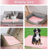 Washable Dog Cooling Mat, Ice Silk Self Cooling Pad Blanket for Dogs, Indoor & Outdoor Car Seats
