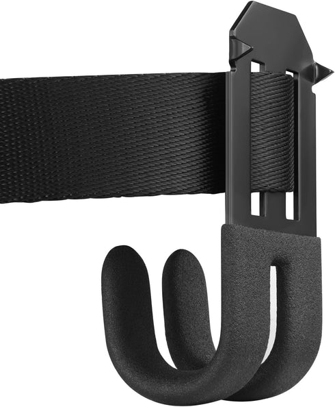 Hunting Gear Treestand Strap Accessory Holder: Multi-Hook for Bow Hanger, Quiver, Binoculars, Tree Stand Accessories