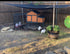 Dog Kennel Shade Cover - 95% Sunblock Shade Tarp Panel for Outdoor Dog House, Large Pet Crate, 10ft x 10ft