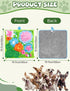 19.7''x19.7''Easy Snuffle Mat for Dogs, Slow Feeding Game Interactive Puzzle Dog Food Mat,Encourage Natural Foraging