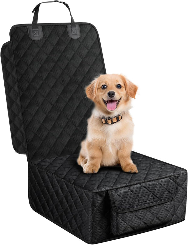 Dog Car Seat Cover for Front Seat, Waterproof Full Protection Pet Car