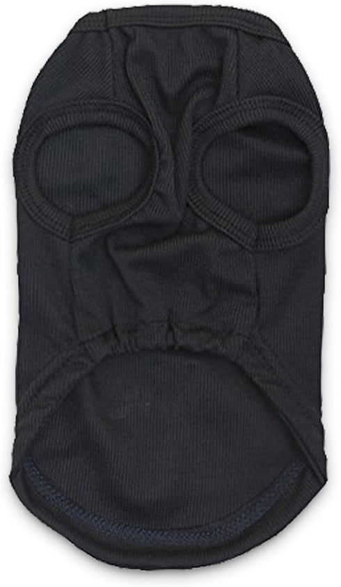 DroolingDog XS Dog Clothes Dog Clothing Dog T Shirt Cat Tshirt Puppy Shirts for Dogs Girl, XS, Black