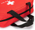 Red First Aid Bag, Empty Travel Rescue Pouch for Compact Survival Medicine, Green