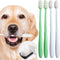Dog Toothbrush Kit 4 Pack, Ultra Soft Dog Tooth Brush for Medium