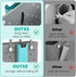 OUTXE Silicone Phone Holder for Bogg Bag, Compatible with All Bogg Bags, Cell Phone Holder for Beach Tote Bags