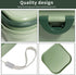 Collapsible Dog Water Bowl, Portable 2-in-1 Pet Food and Water Feeder for Traveling, Camping, Hiking