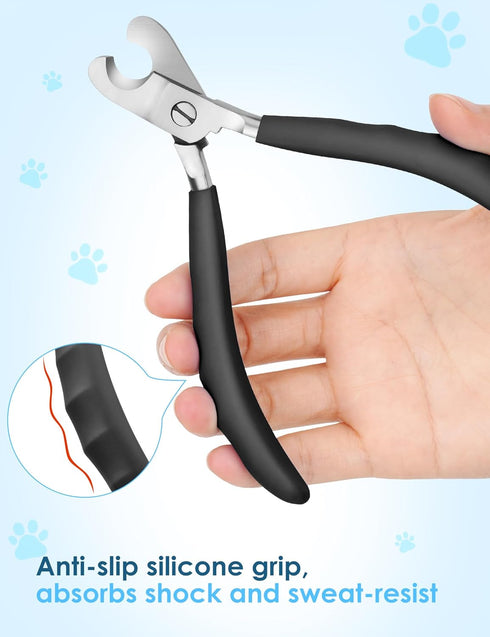 Trimmer Heavy Duty Dog Nail Clippers -Cuts Thick Nails Like ButterUpgraded Large Opening Professional Toenail Razor