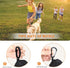MalsiPree Dog Poop Bag Holder for Leash - Soft Fabric Waste Bag Dispenser with Stainless Steel Clip, Adjustable Strap