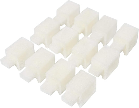 LTWHOME Compatible Foam Filter Pads Fit for Fluval U1 Aquarium Filters (Pack of 12)