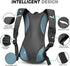 Hydration Backpack with 2L Bladder - Water Pack for Men Women Kids for Running Hiking Biking