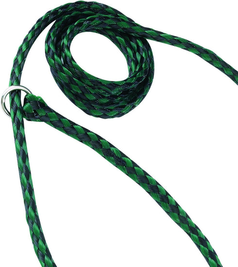 Guardian Gear Animal-Control O-Ring Slide Leads, 5' Long x ?" Wide, 12-Pack, Assorted Colors