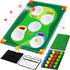 TOY Life Golf Cornhole Game, Golf Corn Hole Set Chipping Golf Game for Adults Kids Backyard Golf Game Golf Yard Corn