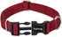 Hyhug Dog Collar for Large Dogs - Heavy Duty Red, Quick Release Nylon Buckle, Adjustable & Durable