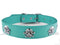 New Skull Dog Collar, Skeleton Cat Collar with Skull Design for Dogs and Cats, Blue Small