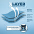Voyager Step-In Air Dog Harness, All Weather Mesh, Reflective, No Pull for Small, Medium Dogs, Baby Blue/Black Trim