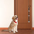 2 Pack Dog Doorbells - Adjustable Strap Potty Training Bell Communication Device with Free Whistle
