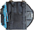Dog Life Jacket Easy-Fit Adjustable Belt, Pet Swimming Safety Swimsuit with Reflective Stripes (XS, Flowers & Blue)