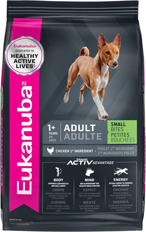 Eukanuba Adult Small Bites Dry Dog Food, 4.5 lb Bag