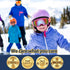Kids Ski Goggles, Snow Ski Goggles for Youth and Teens Boys and Girls Ages 5-14