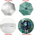 Luwint Head Umbrella Hat, Compact Folding Hands-Free Hat Umbrella for Adults, 36 Inch, Rain Sun Protection