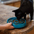 Messy Mutts Interactive Slow Feeder | Puzzle Slow Feeder Dog or Cat Bowl | Enrichment Food Dish to Slow Eating, 1.75